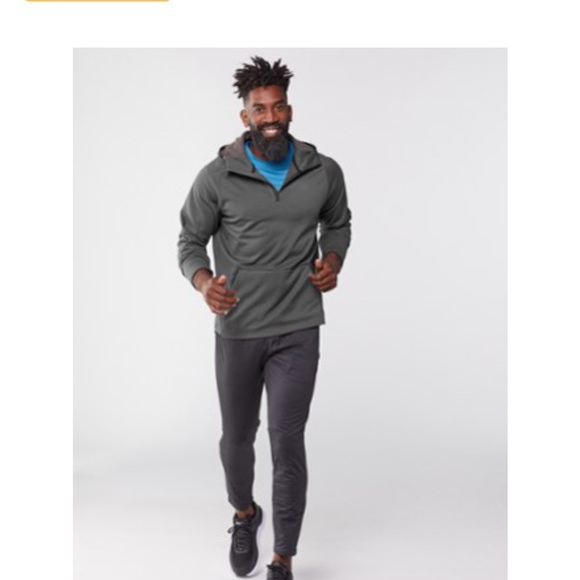 REI Co-op Men’s M Medium Active Pursuits Tech Hoodie Dark Grey NWT Jacket - Picture 5 of 15